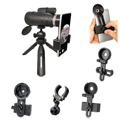 三脚のホールダーとの12x50高い発電の携帯電話の望遠鏡Monocular Bak4