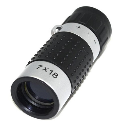 走行のための極度の小型7x18ゴルフ間隔の規模のMonocular