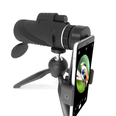 電話アダプターと軍電話夜間視界の熱12x50 Monocular望遠鏡HD